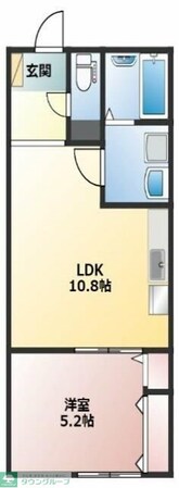 アンレーヴメゾンBの物件間取画像